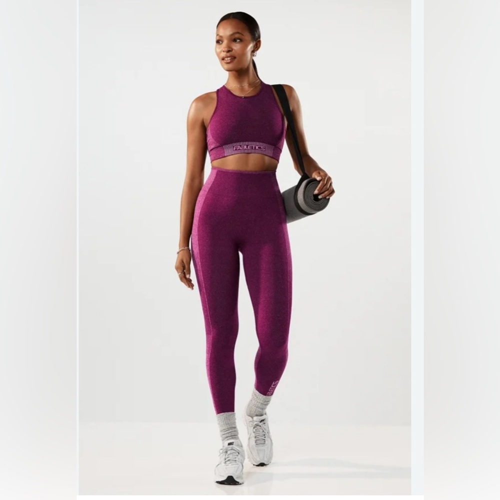 Fabletics Purple Leggings Set
